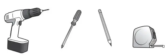 SelectBlinds 2-Inch Classic Wood Instruction Manual - TOOLS