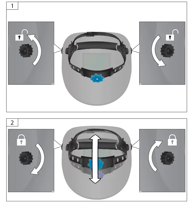 Gude GSH-TC-2 Automatic Welding Helmet 1