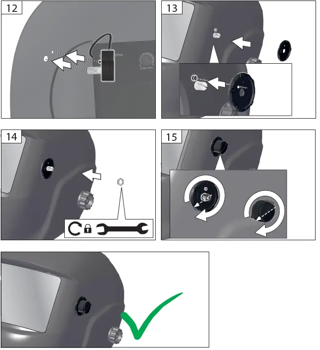 Gude GSH-TC-2 Automatic Welding Helmet 11