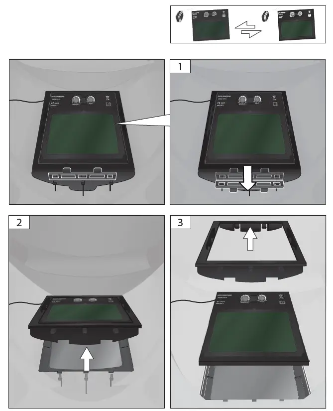 Gude GSH-TC-2 Automatic Welding Helmet 8
