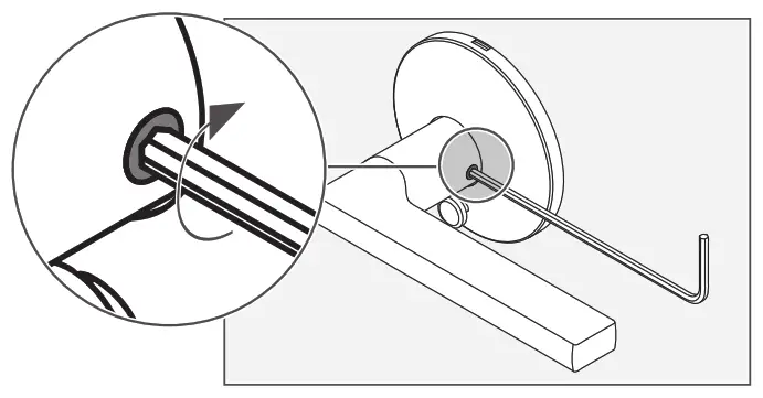 Schlage Custom Privacy Function Kit FC21 - Install the interior knob lever