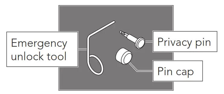 Schlage Custom Privacy Function Kit Fc21 User Manual
