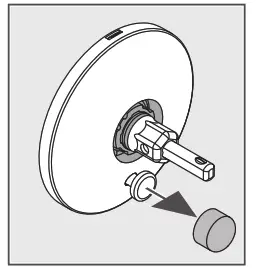 Schlage Custom Privacy Function Kit FC21 - Remove the pin cap