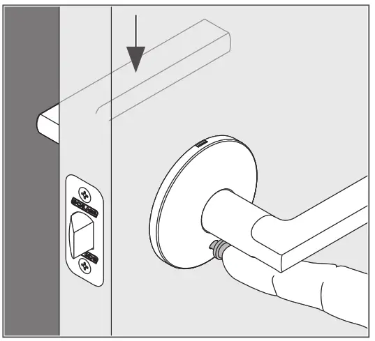 Schlage Custom Privacy Function Kit FC21 - Test the privacy function