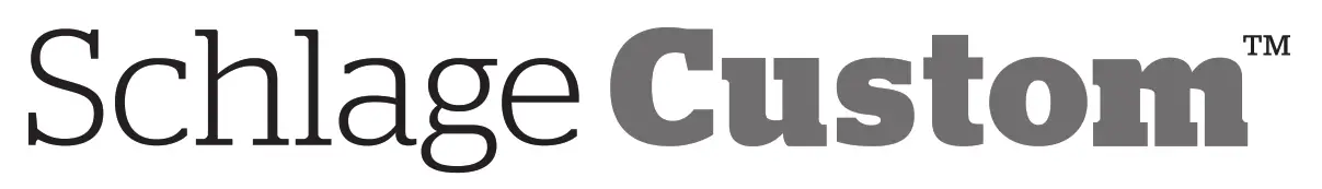 Schlage Custom logo