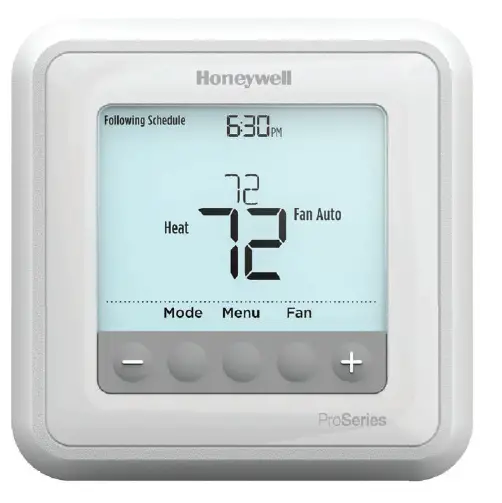 Honeywell-t6-pro-programmable-thermostat-User-Manual-product