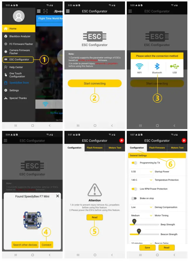SpeedyBee F7 35A BLS Mini Stack Flight Controller - fig 14