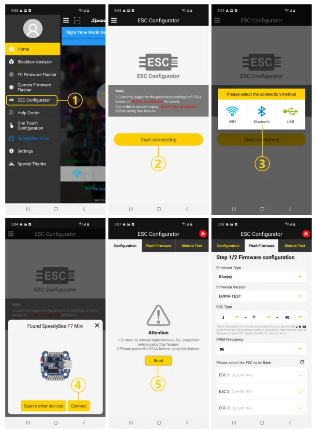 SpeedyBee F7 35A BLS Mini Stack Flight Controller - fig 15