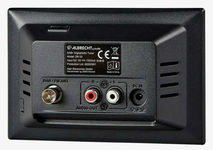 ALBRECHT Audio DR 53 Digital Radio Tuner PRODUCT-IMG