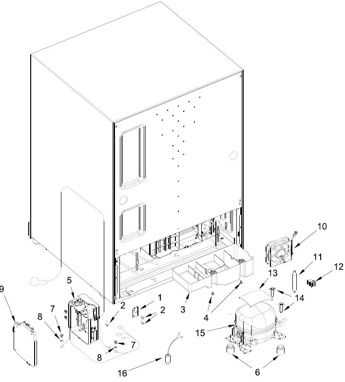 Kitchenaid KURL314KSS 24 Stainless Frame Left-Hinge Undercounter Refrigerator 05