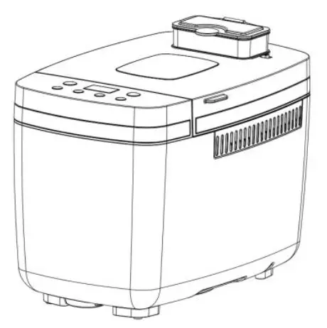 FINLUX FBM 1678W Bread Maker