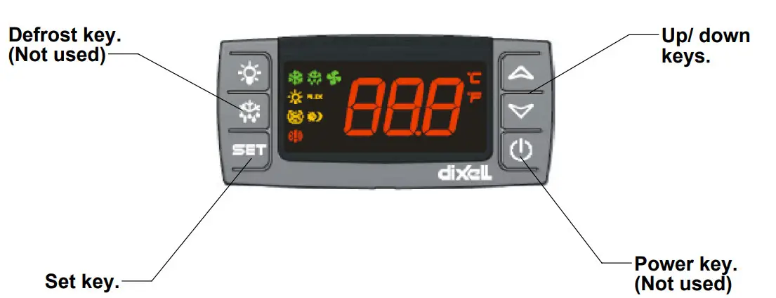 Broughton MCe 9.0-21 PORTABLE AIR - Defrost key