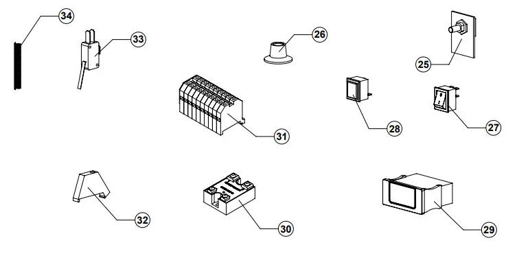 Broughton MCe 9.0-21 PORTABLE AIR - Exploded view2
