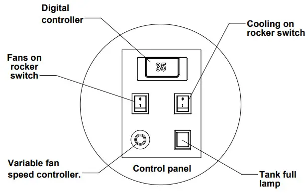 Broughton MCe 9.0-21 PORTABLE AIR - Operation and controls