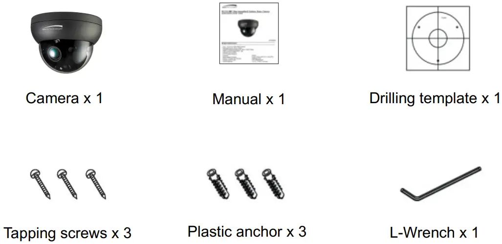 speco technologies H4FD1M Flexible Intensifier Outdoor - FIGURE 1