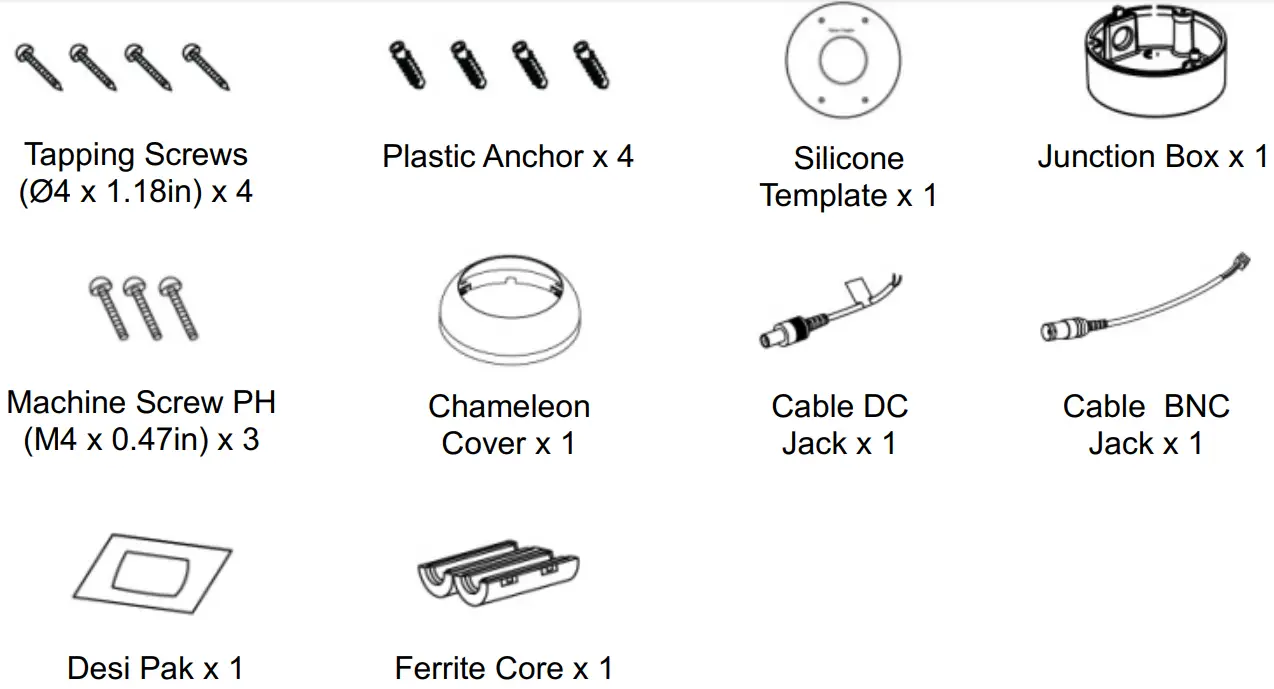 speco technologies H4FD1M Flexible Intensifier Outdoor - FIGURE 2