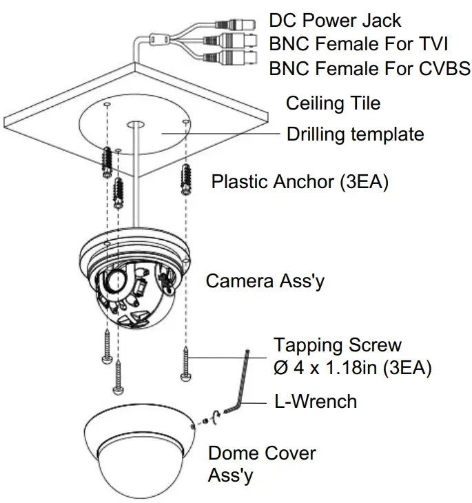 speco technologies H4FD1M Flexible Intensifier Outdoor - FIGURE 4