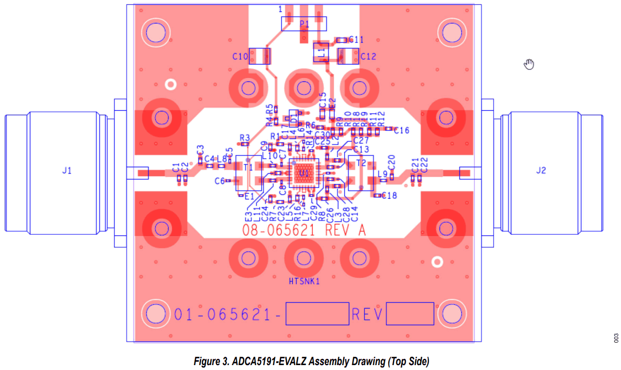 ANALOG DEVICES UG 2041 Evaluating the ADCA5191 5 MHz to 1800 MHz Broadband CATV Amplifier - FIGURE 3