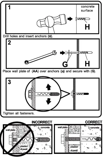 MONOPRICE 39655 Menu Board Ceiling TV Mount for Screens-5