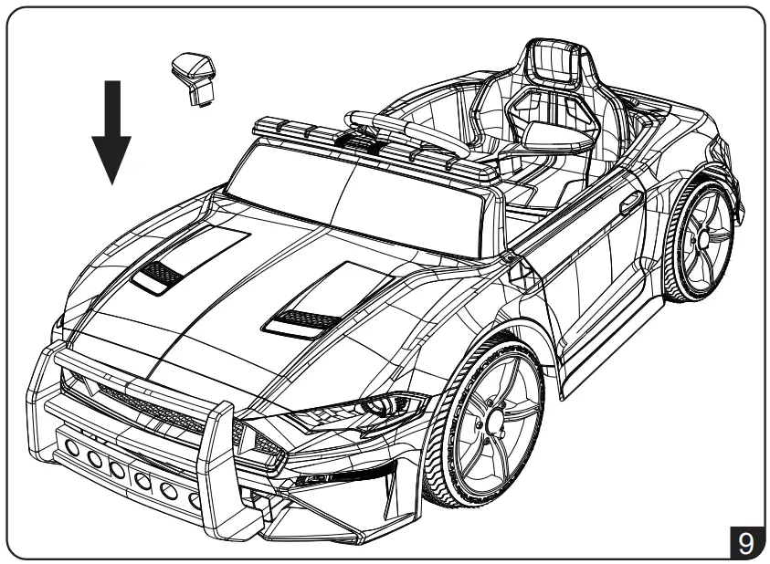 Chikili BBH-0007 Electric Ride On Car fig 5