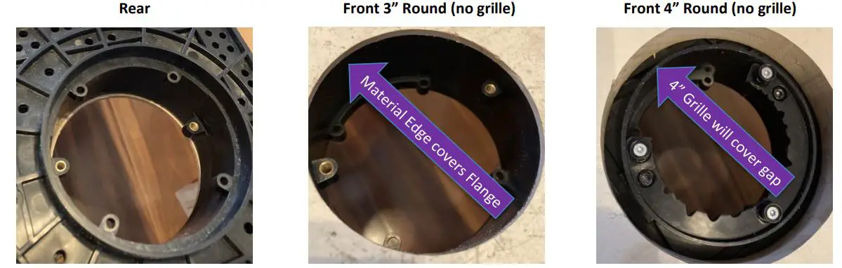 WISDOM Solid Surface Mounting Kit Owner’s Manual - Round