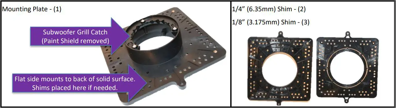 WISDOM Solid Surface Mounting Kit Owner’s Manual - Solid Surface Mounting Kit