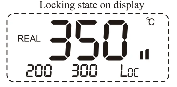 AT980E 60W Digital & Lead-free Soldering Station Temperature lock function