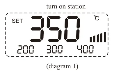 AT980E 60W Digital & Lead-free Soldering Station Operating Guidelines