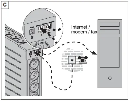 EATON Ellipse ECO UPS 500 fig 5