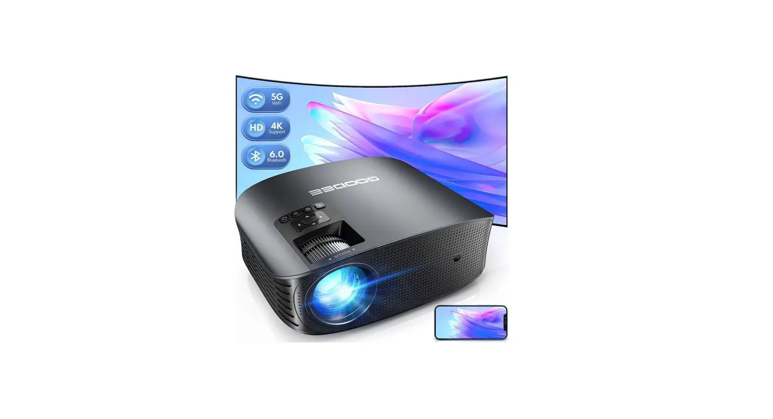 Goodee Yg600 Plus Wifi And Bluetooth Supported Projector Instruction Manual