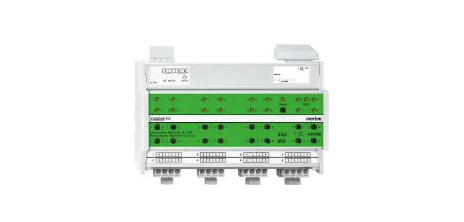 Merten 648704 Blind Actuator Reg K Instruction Manual