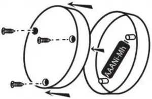 Replace Batteries Bottom