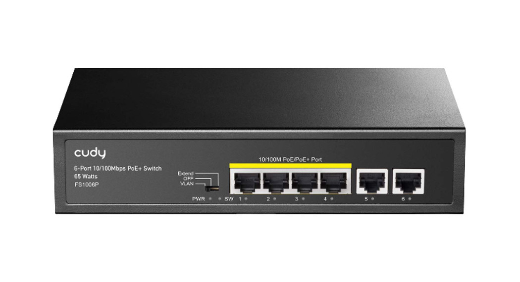 Cudy Gs1020ps2 6-port Gigabit Poe+ Switch Installation Guide