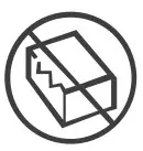 Do not use if package