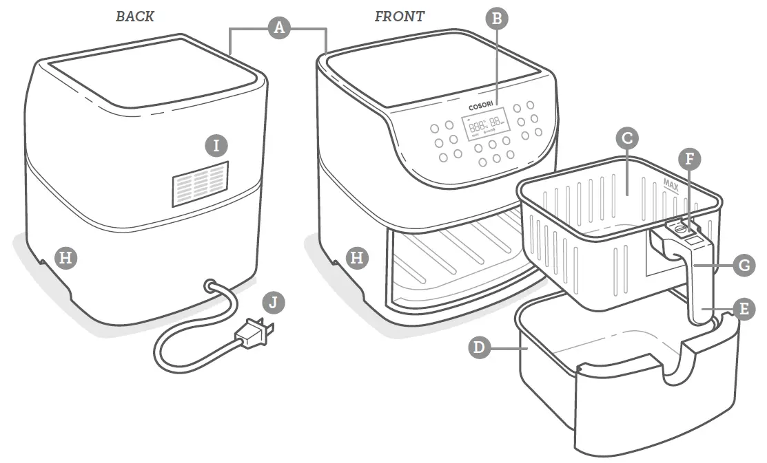 COSORI CS168-AF Pro Gen 2 5.8-Quart Smart Air Fryer 01