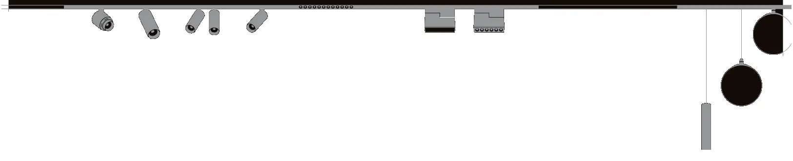 LIGHTINOVA CLIXX Magnetic Pendant Profile Light - FIG24