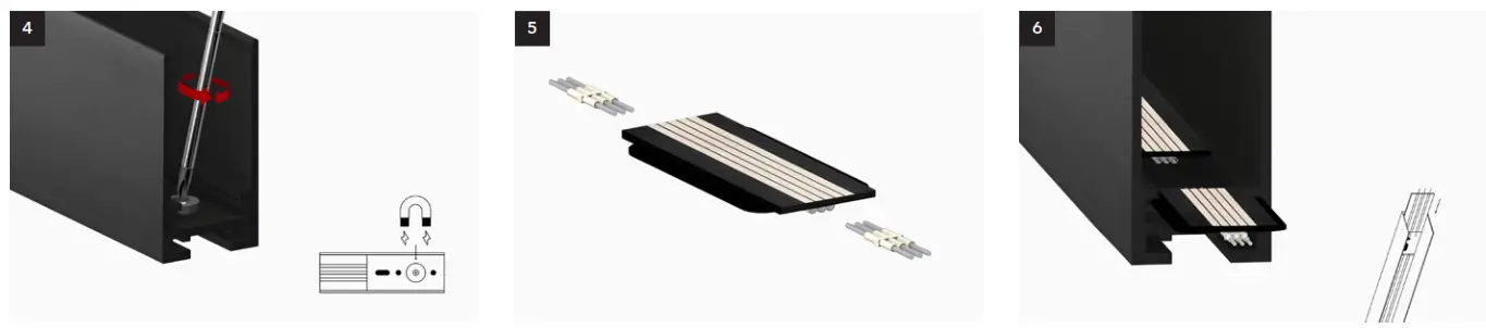 LIGHTINOVA CLIXX Magnetic Pendant Profile Light - FIG3