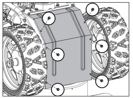 YADWORKS 060-1314-4 Snowblower Champion Power Equipment - 18