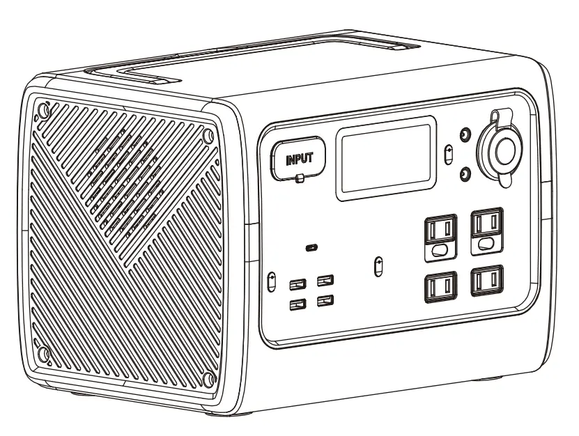 BLUETTI 537Wh Portable Power Station