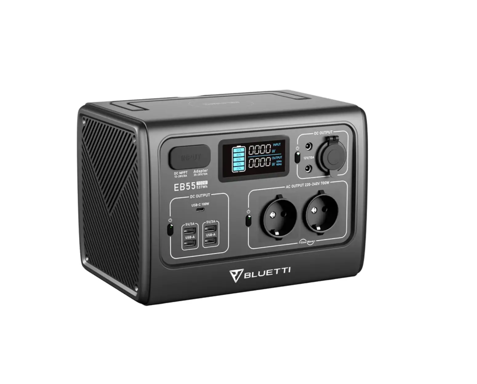 Bluetti 537wh Portable Power Station User Manual