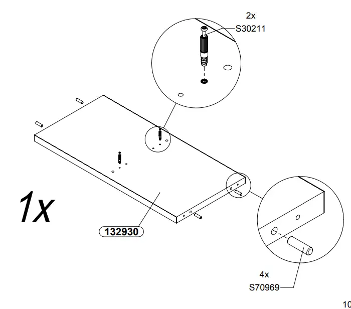 FORTE MXXR221 Mauro Shelf - fig 24