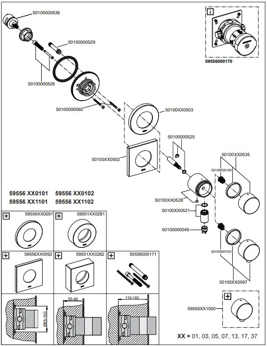 KEUCO-59556-010101-Shut-Off-Changeover-Valve-fig-12