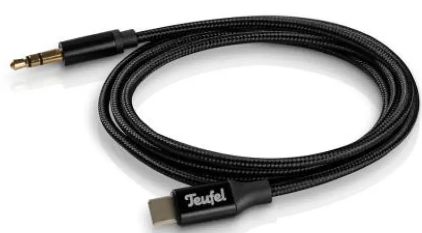 Teufel 106314001 UAA USB Type C and AUX Adapter and Cable 2