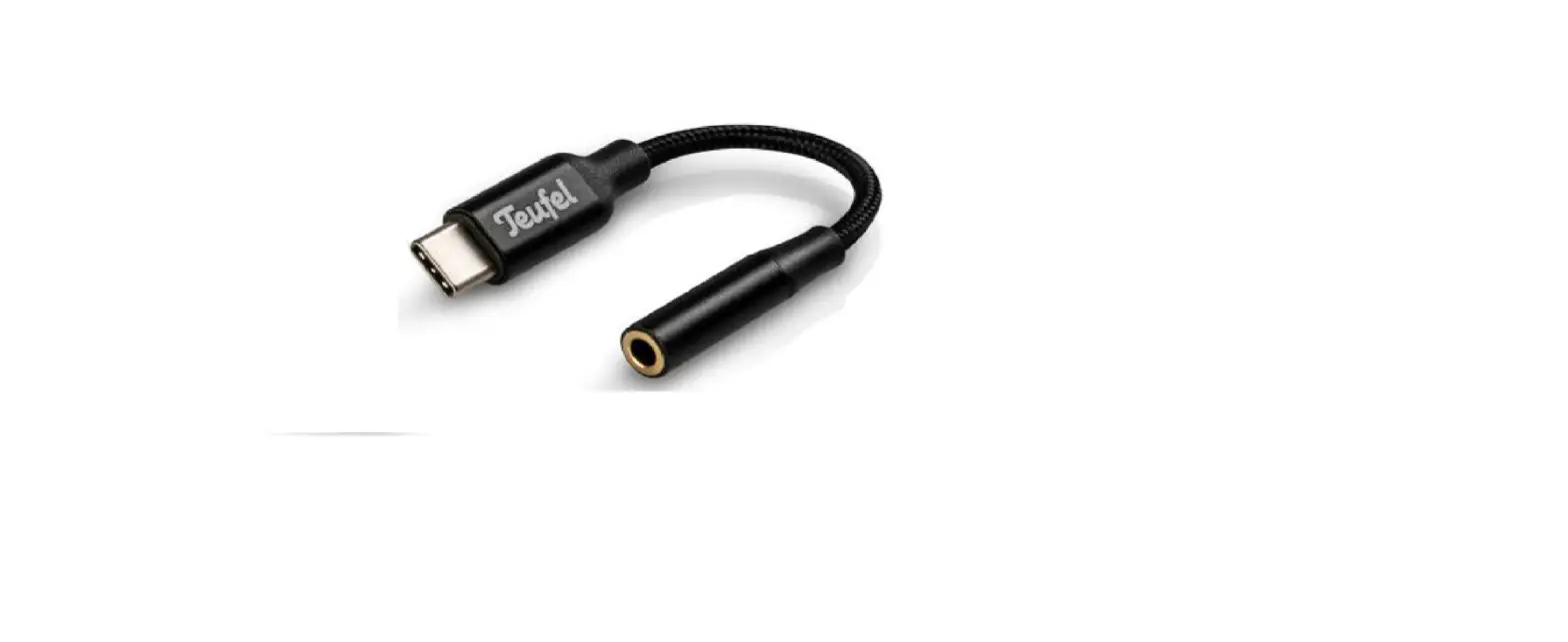Teufel 106314001 Uaa Usb Type C And Aux Adapter And Cable User Manual