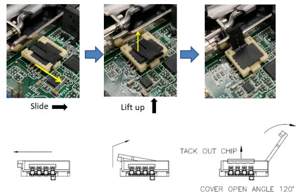 ASRock IMB 1713 ATX Motherboard - ROM Socket