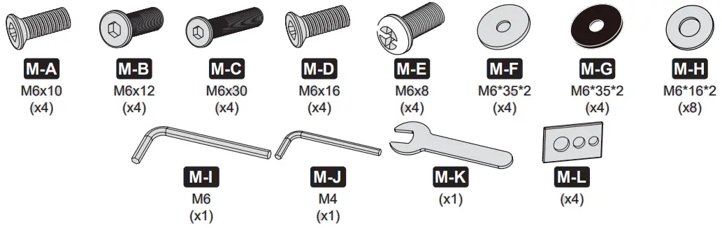TRIPP LITE DMCS3770SG75 Premier Rolling 37-70 Inch Display Cart Black - fig 5+
