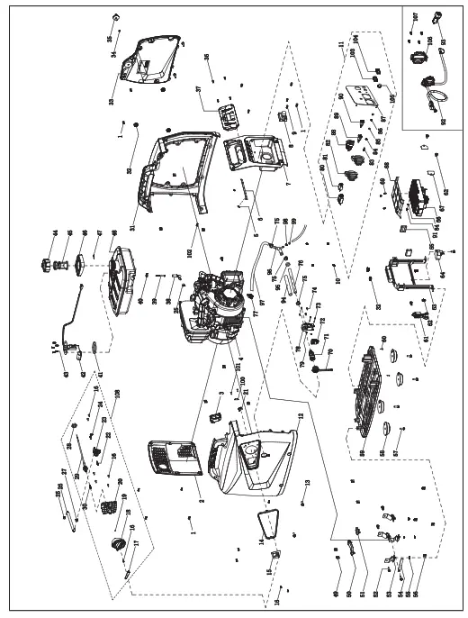 CHAMPION 82001I-DF 2000W Dual Fuel Inverter Generator - 34