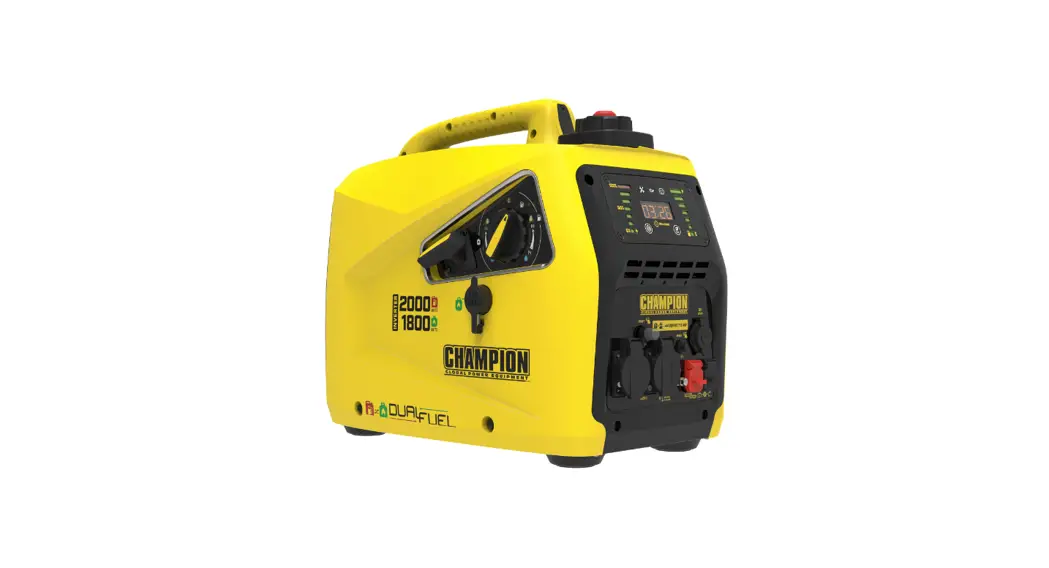 Champion 82001i-df 2000w Dual Fuel Inverter Generator User Manual