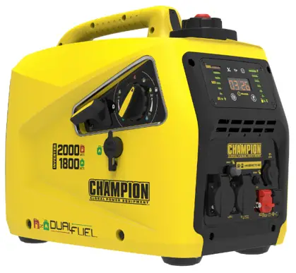 CHAMPION 82001I-DF 2000W Dual Fuel Inverter Generator - Featured Image