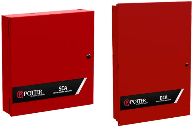 POTTER SCADCA SingleDual Channel Amplifiers